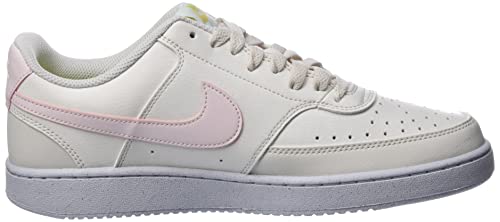 Nike Womens Court Vision Low Sneaker Phantom/Light Soft Pink Size 8.5