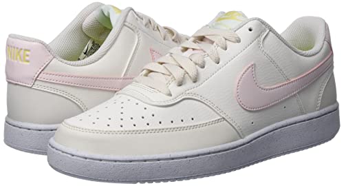 Nike Womens Court Vision Low Sneaker Phantom/Light Soft Pink Size 8.5