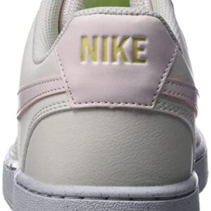 Nike Womens Court Vision Low Sneaker Phantom/Light Soft Pink Size 8.5