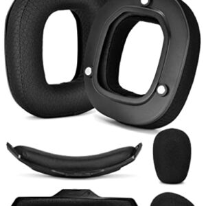 A50 Gen 3 Mod Kit - defean Replacement Earpads and Headband Compatible with Astro A50 Gen 3 Headset,Ear Cushions, Upgrade High-Density Noise Cancelling Foam, Added Thickness (Black Breathable Fabric)