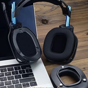 A50 Gen 3 Mod Kit - defean Replacement Earpads and Headband Compatible with Astro A50 Gen 3 Headset,Ear Cushions, Upgrade High-Density Noise Cancelling Foam, Added Thickness (Black Breathable Fabric)