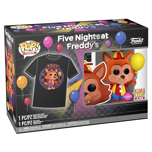 Funko Pop! & Tee: Five Nights at Freddy's - Balloon Foxy - M