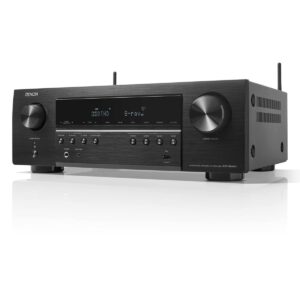 Denon AVRS660H 5.2 Channel 8K AV Receiver with Voice Control and HEOS Built-in with Denon Home 150 Wireless Streaming Speaker (Black)