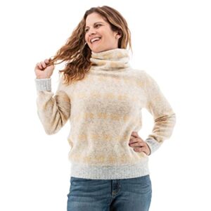 aventura women's paragon sweater heather grey x-large