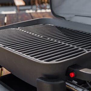 Nexgrill 1-Burner Portable Propane Gas Grill, 10,000BTUs, Perfect for Camping, Outdoor Cooking, Outdoor Kitchen, Patio, Garden, Premium Build and Style, Dark Grey & Black