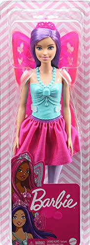 Barbie Dreamtopia Fairy Doll (w/ Purple Hair) Toy Action Figure