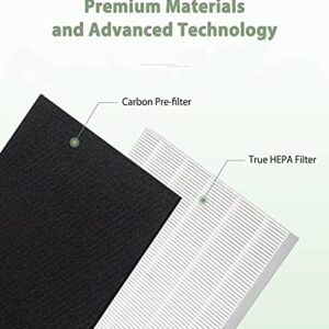 Future Way C545 + 5500 Replacement Filter Set Compatible with Winix C545 and 5500-2 Air Purifier