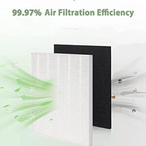 Future Way C545 + 5500 Replacement Filter Set Compatible with Winix C545 and 5500-2 Air Purifier