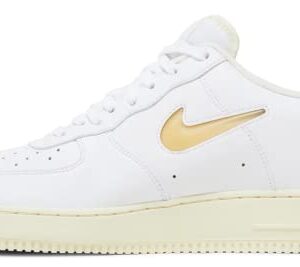 Nike Men's Air Force 1 '07 LX Basketball Shoes, White/Pale Vanilla-coconut M, 10