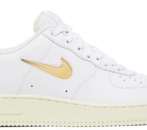 Nike Men's Air Force 1 '07 LX Basketball Shoes, White/Pale Vanilla-coconut M, 10