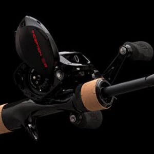 13 FISHING - Inception G2 Baitcast Reel - 7.3:1 Gear Ratio - Left Hand Retrieve (Fresh) - ING2-7.3-LH, Black