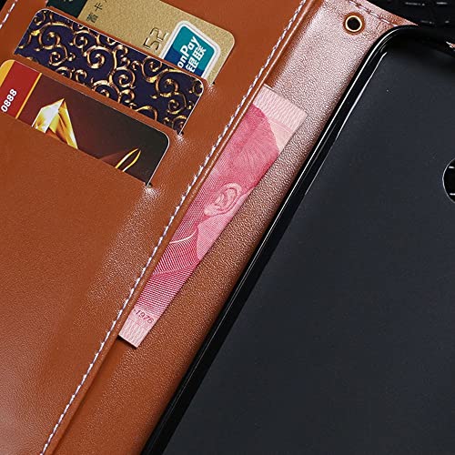 Case Compatible with Oppo Reno 6 Lite,Leather Flip Case with Card Slot,Stand Holder and Magnetic Closure,Retro Case for Oppo Reno 6 Lite