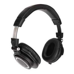 dj headphones over ear headphones detachable professional foldable comfortable 50mm drivers for sound engineers