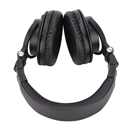 DJ Headphones Over Ear Headphones Detachable Professional Foldable Comfortable 50mm Drivers for Sound Engineers