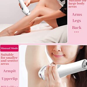 Laser Hair Removal for Women and Man, Permanent At-Home Hair Removal With Cooling Function Upgraded to 1,000,000 Flashes IPL Painless Hair Reduction Device for Facial Armpits Legs Arms Whole Body