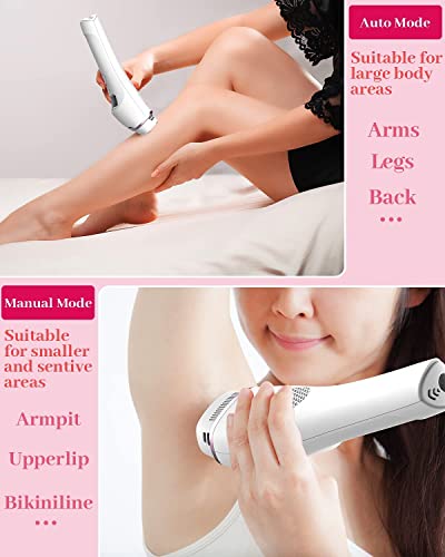 Laser Hair Removal for Women and Man, Permanent At-Home Hair Removal With Cooling Function Upgraded to 1,000,000 Flashes IPL Painless Hair Reduction Device for Facial Armpits Legs Arms Whole Body