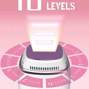 Laser Hair Removal for Women and Man, Permanent At-Home Hair Removal With Cooling Function Upgraded to 1,000,000 Flashes IPL Painless Hair Reduction Device for Facial Armpits Legs Arms Whole Body