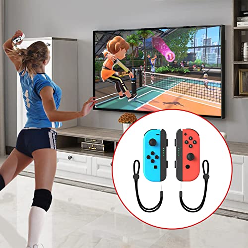 BRHE Nintendo Switch Sports Accessories Bundle10 in 1 Family Accessories Kit for Switch Sports Games:Tennis Rackets,Golf Clubs for Mario Golf Super Rush,Soccer Leg Straps,Sword Grips for Chambara Game