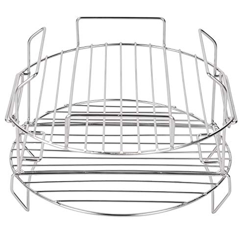 Sduck Dehydrator Rack Stand Accessories Compatible for Ninja Foodi XL 8 Qt Accessories Pressure Cooker 8-qt. 9-in-1 FD401, FD401C, FD402, FD402B4, OP401