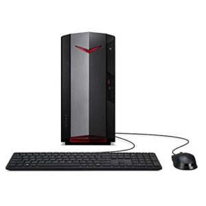 acer nitro 50 n50-640-ur12 gaming desktop | 12th gen intel core i5-12400f 6-core processor | nvidia geforce rtx 3060 | 16gb 3200mhz ddr4 | 512gb ssd | 1tb hdd | intel wi-fi 6e ax211 | windows 11 home