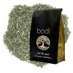 bodi : alfalfa leaf cut dried | 4oz to 5lb | 100% pure natural wild crafted (4 oz)