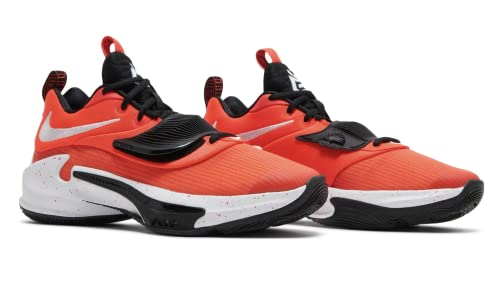 Nike Men's Zoom Freak 3 Basketball Shoes (Bright Crimson/White-Black, us_Footwear_Size_System, Adult, Men, Numeric, Medium, Numeric_9)