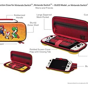 PowerA Protection Case for Nintendo Switch - OLED Model, Nintendo Switch or Nintendo Switch Lite - Mario and Friends, Protective Case, Gaming Case, Console Case, Accessories, Storage, Officially licensed