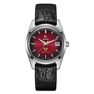 rado golden horse limited edition automatic swiss watch, red (r33930355)