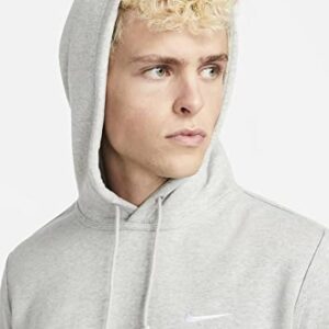 Nike Sportswear Club Fleece Pullover Hoodie - Grey - Medium