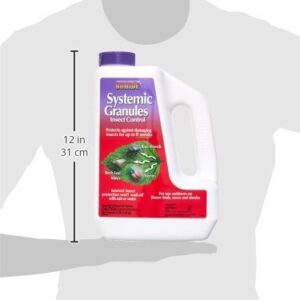 Bonide Insect Control Systemic Granules, 4 lbs. Ready-to-Use Water Resistant Long Lasting Protection Outdoor Use