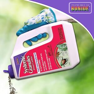Bonide Insect Control Systemic Granules, 4 lbs. Ready-to-Use Water Resistant Long Lasting Protection Outdoor Use