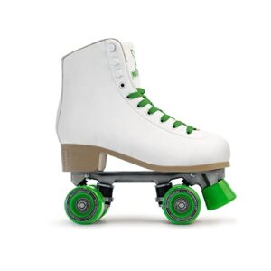 RollingBunny Roller Skates for Women Girls - Classic High-Top PU Leather Quad Roller Skates for Outdoor and Indoor, ABEC-7 Bearings, Ankle Support, Solid and Comfortable