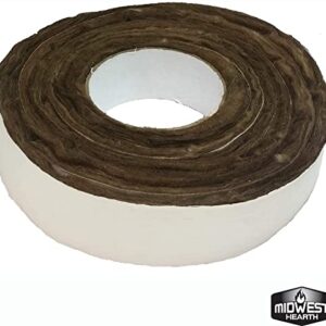 Midwest Hearth Fireplace Insert Insulation 10' Roll w/Self Adhesive Backing