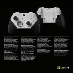 Xbox Elite Series 2 Core Wireless Controller – White – Xbox Series X|S, Xbox One, and Windows Devices