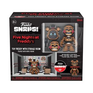 funko snaps!: five nights at freddy's - toy freddy with storage room