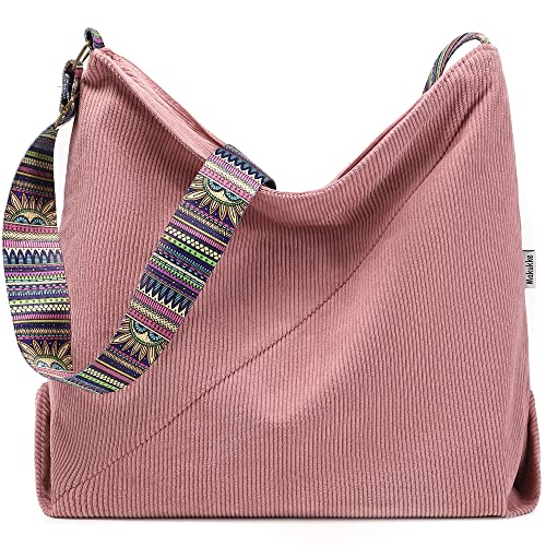 Makukke Tote Bag Women Large Crossbody Bag Stylish Handbag for Women Corduroy Hobo Bag Fashion shoulder Bag Purse