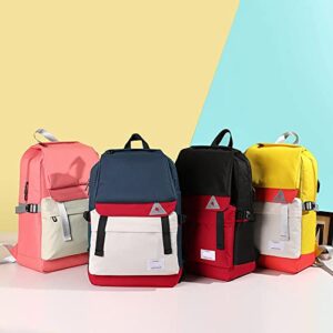 FLYMEI Girls Backpacks for School, Cute Backpack for Girls Lightweight School Backpacks for Teens, Durable Backpack with USB Charging Port