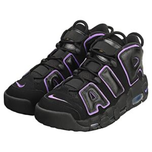 Nike mens Air More Uptempo '96, Black/Black/Metallic Gold/Action Grape, 11