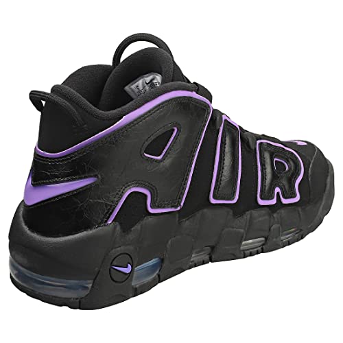 Nike mens Air More Uptempo '96, Black/Black/Metallic Gold/Action Grape, 11