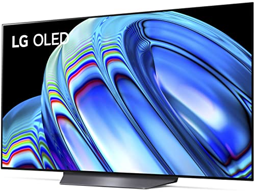 LG 55-Inch Class OLED B2 Series Alexa Built-in 4K Smart TV, 120Hz Refresh Rate, AI-Powered 4K, Dolby Vision IQ and Dolby Atmos, WiSA Ready, Cloud Gaming (OLED55B2PUA, 2022) (Renewed)