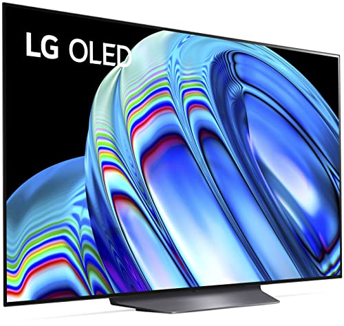 LG 55-Inch Class OLED B2 Series Alexa Built-in 4K Smart TV, 120Hz Refresh Rate, AI-Powered 4K, Dolby Vision IQ and Dolby Atmos, WiSA Ready, Cloud Gaming (OLED55B2PUA, 2022) (Renewed)