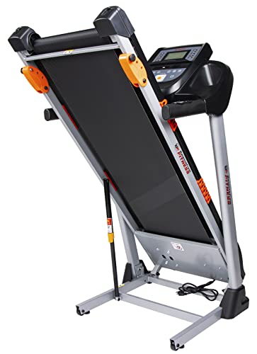 BalanceFrom Folding Incline Treadmill with 5-Inch Large Backlight Display, 12 Preset Programs, Black, 1 Count