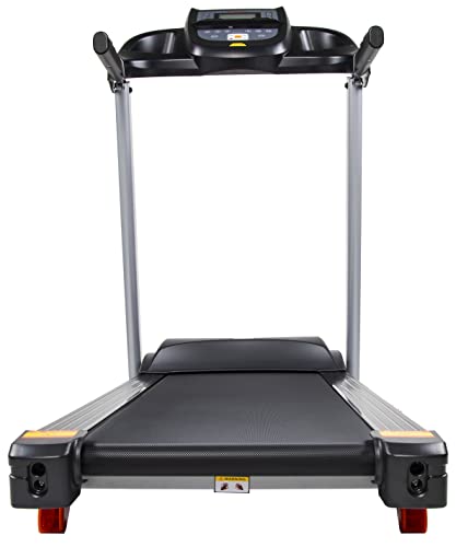 BalanceFrom Folding Incline Treadmill with 5-Inch Large Backlight Display, 12 Preset Programs, Black, 1 Count