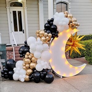 White Balloons 110Pcs White Balloon Garland Arch Kit 5/10/12/18 Inch Matte Latex White Balloons Different Sizes as Baby Shower Balloons Birthday Balloons Wedding Christmas Balloons Party Decorations