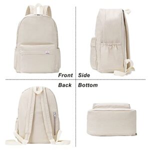 JQWSVE Aesthetic Backpack Sage Green Backpack for Women Solid Color Y2k Backpack Cute Kawaii Backpack Travel Laptop Backpack