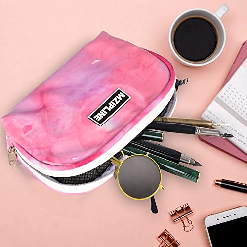 MZIPLINE Small Bag - Smell Proof - Water Resistant Mini Vanity Case Pouch with Carbon Filter System for Girl Women Travel Storage