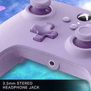 PowerA Nano Enhanced Wired Controller for Xbox Series X|S - Lilac, portable, compact, gamepad, video game, gaming controller, works with Xbox One and Windows 10/11