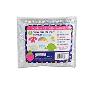 Pop It! Pets Season 1 - Mystery Bag | 5 Pets in Each Bag | Mini Collectables | Cute Fidget and Sensory Toy | Over 100 Companions to Collect and Trade with Your Friends