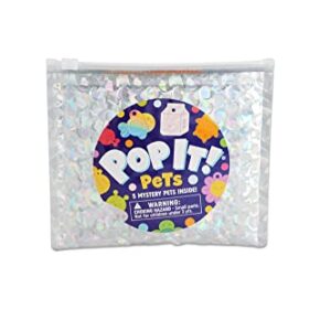 Pop It! Pets Season 1 - Mystery Bag | 5 Pets in Each Bag | Mini Collectables | Cute Fidget and Sensory Toy | Over 100 Companions to Collect and Trade with Your Friends