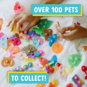 Pop It! Pets Season 1 - Mystery Bag | 5 Pets in Each Bag | Mini Collectables | Cute Fidget and Sensory Toy | Over 100 Companions to Collect and Trade with Your Friends